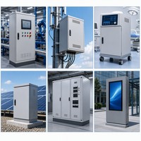 Armoire de commande électrique personnalisée, coffret de distribution d'alimentation, fabrication OEM en tôle