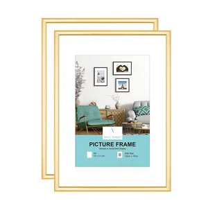 1 Pack 20x20 Frame White, Display Picture 16x16 with mat or 20x20