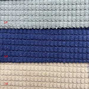 Tela de pijamas de lana <span class=keywords><strong>Polar</strong></span>, tejido de mezcla de poliéster y LICRA teñido liso, 280 GSM, venta al por mayor - Product Image 2