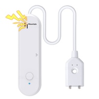 Détecteur de fuite d'eau Wi-Fi intelligent pour maison connectée, alertes à distance via application mobile, fonction de temporisation, utilisation en aquarium intérieur