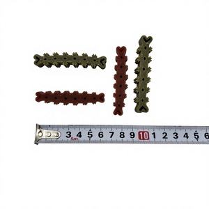 Mordedor Dental Orgánico para Perros en Forma de Corazón con Múltiples Contactos, Diseño de Doble Arco con Relieves, Limpieza Completa de Dientes, Ideal para Comedores Exigentes - Product Image 4