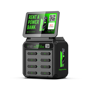 6000mAh 8 Slots High Capacity <strong>Solar</strong> <strong>Powered</strong> Bank 4G Fast Charging Phone Charging Station Overcurrent Protection 60W Rental Kiosk - Product Image 1