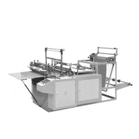 Machine automatique à grande vitesse contrôlée par ordinateur pour la fabrication de sacs en plastique et de sacs T-shirt, avec roulement de moteur, thermoscellage et découpe à froid