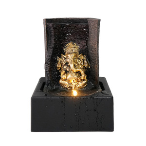 Ganesha fontaines d'eau petit <span class=keywords><strong>bouddha</strong></span> <span class=keywords><strong>fontaine</strong></span> d'eau pour <span class=keywords><strong>fontaine</strong></span> de table intérieure - Product Image 5