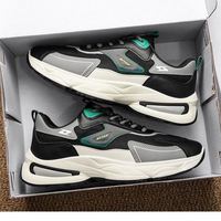 Chaussures de sport respirantes pour hommes en gros de Chine, avec logo personnalisé, doublure en maille, pour activités de plein air, mode et marche décontractée