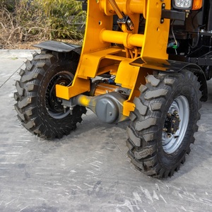 450KGS <span class=keywords><strong>mini</strong></span> nhỏ gọn backhoe kết thúc trước hoạt động điện nâng xô Xẻng nhỏ gọn điện Bánh Xe Tải giá - Product Image 2