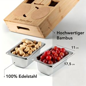ถาดวางของทานเล่นสำหรับโซฟาพร้อมที่วางแก้วและช่องใส่รีโมท - Product Image 4