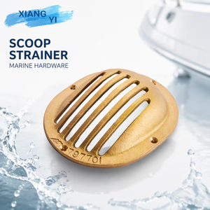 Égouttoir en bronze de 2 pouces de la marque HF, pour montage traversant, matériel marin pour accessoires de yacht et bateau, fabriqué à Taïwan - Product Image 4