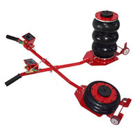 Cric de réparation automobile à air comprimé à trois couches, 3 tonnes, pneumatique, gonflable, horizontal, norme CE, support OEM