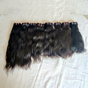 Trp Hair Export Best Unprocessed Raw Indian Temple Straight Wave <b>Braiding</b> Hair Natural Virgin Remy Hair <b>Extension</b> Single Donor - Product Image 1