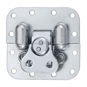 Nhôm trường hợp hiệu suất thiết bị trường hợp công cụ Hộp phụ kiện bề mặt gắn kết hợp kim kẽm bắt khóa mạ crôm phần cứng bướm chốt - Product Image 2