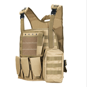 DFTV01 Gilet tactique modulaire flottant multi-usages pour le camping en plein air, le combat terrestre et maritime, avec poignée à boucle sur le dos et le cou - Product Image 1