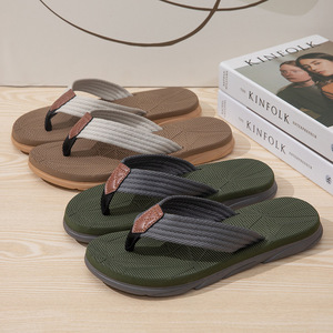 Vente directe d'usine, tongs décontractées respirantes pour un usage quotidien, légères, antidérapantes, résistantes à l'usure, tongs pour hommes - Product Image 5
