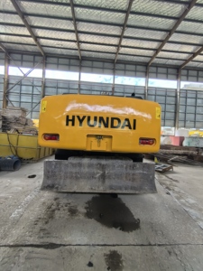 Excavadora Hidráulica Usada HYUNDAI 210W-7 de 21 Toneladas, Envío Gratuito, Alta Calidad, con Motor, Bomba y Rodamientos, Certificación EPA y CE - Product Image 3