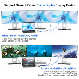 Hub USB Type-C personnalisé OEM HD-MI + USB3.0 + PD Power Delivery Chargeur USB-C adaptateur pour station d'accueil <span class=keywords><strong>SurfacePro</strong></span> Type C - Product Image 6