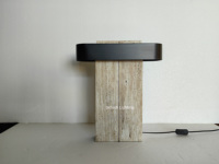 Lámpara de Mesa de Alabastro, Lámpara de Mesa de Lujo para Villa, Decoración del Hogar, Iluminación