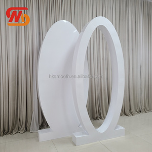 SMOOTH Factory Newest Fashion Metal <b>Backdrop</b> Luxury Arch Stage Stand <b>Frame</b> Panel for Wedding Event Decoration - Product Image 4