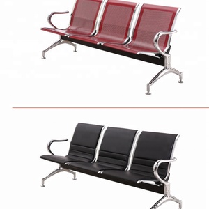 2-Seater Chrome Steel Airport Waiting <b>Chair</b> Public Seat for Optimal Comfort - Product Image 4
