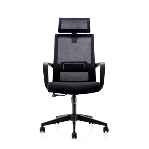 Factory Price High Back Office Chair Mesh Swivel Black Executive Chair - Product Image 1