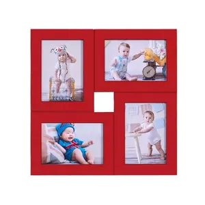 wholesale family ps foam custom any size wedding red white wall large photo collage frame