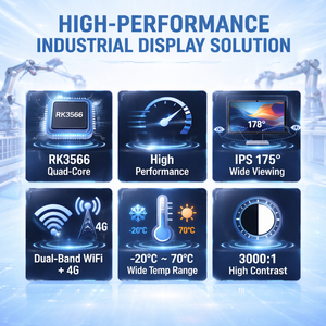 TFT-LCD 14-inci 1080P Digunakan untuk Antarmuka Interaksi Manusia-Mesin / Peralatan Industri / Definisi Tinggi Kelas Medis - Product Image 2