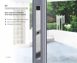 Cerradura Inteligente para Exteriores K7 con Batería de Larga Duración y Desbloqueo Seguro para Seguridad en el Hogar, Cerradura Inteligente Impermeable para Puerta - Product Image 3