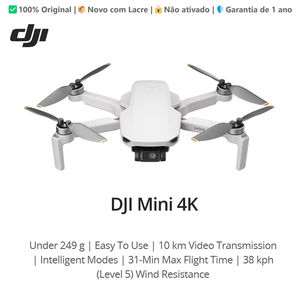 100% Оригинальный DJl Mini 4K Дрон DJl Mini 4K Fly More Новый с печатью неактивированная гарантия 1 год - Product Image 2