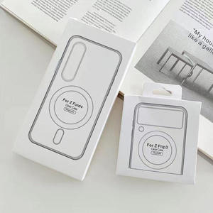 เคสใสแม่เหล็กสำหรับ <span class=keywords><strong>Z</strong></span> Fold และ <span class=keywords><strong>Z</strong></span> Flip 3/4/5/6/7 รองรับการชาร์จไร้สาย ป้องกันแรงกระแทก ผลิตจาก TPU+อะคริลิก - Product Image 5
