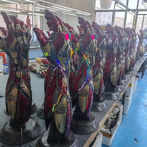 Héroe <span class=keywords><strong>de</strong></span> alta calidad Resina <span class=keywords><strong>de</strong></span> tamaño real <span class=keywords><strong>Thanos</strong></span> Infinity Gauntlet Stones con luces LED - Product Image 6