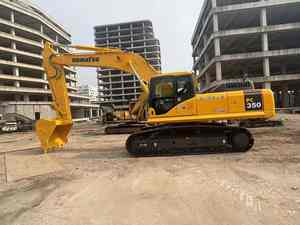 Excavatrice Komatsu PC350 PC350-7 PC350-8 d'occasion de 35 tonnes, moteur Komatsu d'origine, excavatrices d'occasion PC350 - Product Image 3