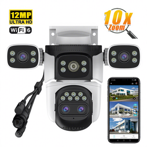 กล้องวงจรปิด Vstarcam CS621ZS 12MP ซูม 10 เท่า รองรับ Wifi สำหรับภายนอกอาคาร พร้อมระบบมองเห็นในเวลากลางคืน เสียงสองทาง ไมโครโฟนในตัว และระบบจัดเก็บข้อมูลบนคลาวด์ - Product Image 1