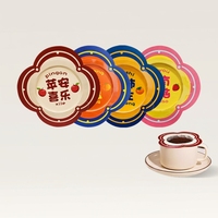 Filtres à café jetables portables personnalisés imprimés en gros pour usine, écologiques, en papier, pour cafetière filtre