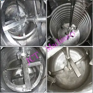 Glass Lined Chemical Reactor Polyester Resin Turnkey Projects Chemical Reactor With Formulation