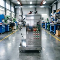 Vakuum-Emulgiermischer mit Wasser- und Öltanksystem und Hydraulischer Hebevorrichtung für Kosmetische Cremes