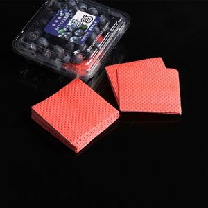 Tampons absorbants pour volailles (fruits de la mer) de qualité supérieure, 76*76mm, fraise/myrtille, vente en gros pour supermarchés - Product Image 3
