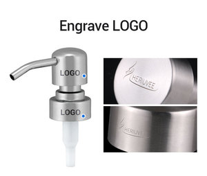 Multicolore 304 in acciaio inox schiuma <span class=keywords><strong>Dispenser</strong></span> pompa 28mm <span class=keywords><strong>33mm</strong></span> 45mm pompe <span class=keywords><strong>Dispenser</strong></span> Shampoo schiuma sapone pompa metallo - Product Image 5