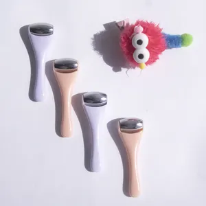 Da làm mát Dermaroller khuôn mặt cơ thể Massager thép không gỉ Băng Con lăn cho khuôn mặt nhẹ nhàng mini ICE con lăn