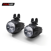 Feux LED universels pour moto, faisceau large, lentille diffuse, tout-terrain, ATV, UTV, éclairage auxiliaire de conduite, lampe de travail 12V 24V