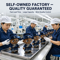 Jouet oriental haut de gamme personnalisé avec étiquette privée pour la vente en gros de poupées traditionnelles chinoises, usine OEM ODM