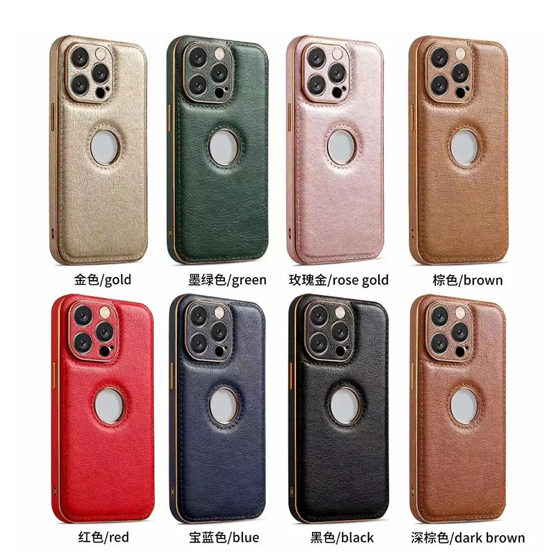 Customized For Iphone 14 All-inclusive Mobile Phone Cover Protective Leather Case For Iphone 14 Pro Max 13 12 Xr Phone Case
