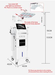 14 in 1 Vertical Facial Skin Care Beauty Machine with 360 Vortex Rotation <b>Blackhead</b> Removal Pore <b>Cleaner</b> - Product Image 6