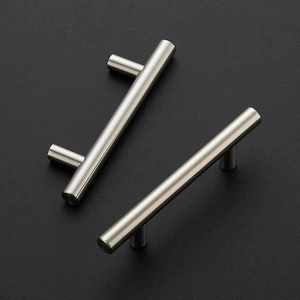 WEKIS Stainless Steel Sliver Flush Pull Handles & Cabinet <b>Knobs</b> for Kitchen Cabinets Drawers Furniture - Product Image 4