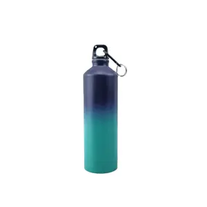Sport Water Bottle 500ml Promotion Gift Souvenirs Magic Cold Color Changing Sport Aluminum Water Bottle