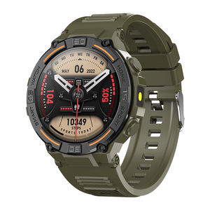 Montre connectée de sport en plein air HW50, moniteur de fréquence cardiaque, moniteur d'oxygène sanguin, exercices respiratoires, montres intelligentes pour la santé pour hommes et femmes - Product Image 1