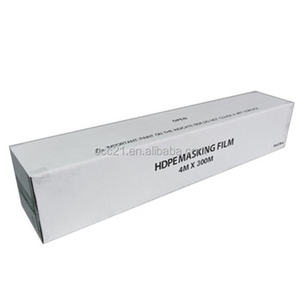 Film <span class=keywords><strong>de</strong></span> masquage plastique jetable transparent en HDPE <span class=keywords><strong>de</strong></span> qualité médicale, lisse, anti-éclaboussures, souple, résistant à <span class=keywords><strong>l</strong></span>'humidité, protection pour la peinture automobile, personnalisé - Product Image 4