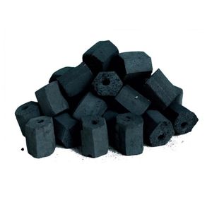 Sin humo de madera dura Lump Barbacoa Carbón Shell Patrón Briqueta Negro Tipo de carbón - Product Image 4