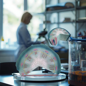 Modèle de structure de tige de dicotyle, modèle de cellule végétale, modèle pédagogique de plante, structure scientifique pour les écoles de médecine et les écoles - Product Image 3