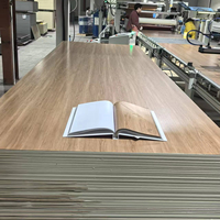 Panel de Pared Moderno de PVC de Fábrica 1220*2400, Impermeable, Ignífugo, Antimoho, Resistente a la Humedad, para Uso Doméstico y Comercial