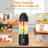 Multifunctionele 700ml commerciële draagbare smoothieblender 7.4V hogesnelheids theeblender extractor ijsmachine draagbare sapblender
