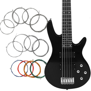 Nhà Sản Xuất Bán Sỉ 8 Loại Của Hợp Kim Carbon Nickel + Nickel Thép Bọc Thép Bốn Chuỗi Điện Bass Strings Lục Giác - Product Image 1